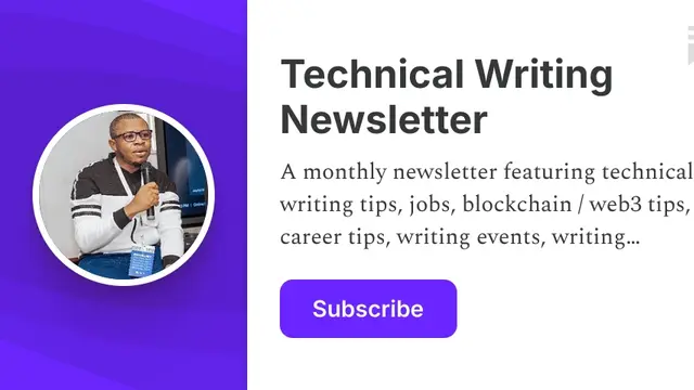 Technical Writing Newsletter